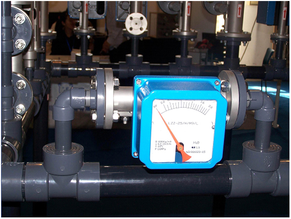 金屬管浮子流量計(jì)工作現(xiàn)場(chǎng)圖